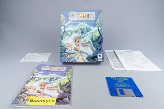 Populous II: Trials of the Olympian Gods Amiga OVP CIB