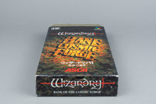 Wizardry VI: Bane of the Cosmic Forge Super Famicom OVP CIB Reg Card NTSC-J