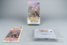 Sword World SFC Super Famicom OVP CIB NTSC-J