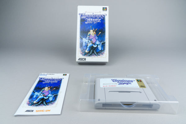 Wondrous Magic Super Famicom OVP CIB NTSC-J