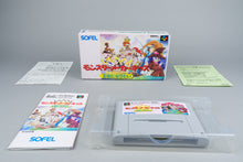Monster Maker Kids: Ousama ni Naritai Super Famicom OVP CIB Reg Card NTSC-J