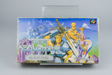 Heracles no Eikou III: Kamigami no Chinmoku Super Famicom OVP CIB NTSC-J