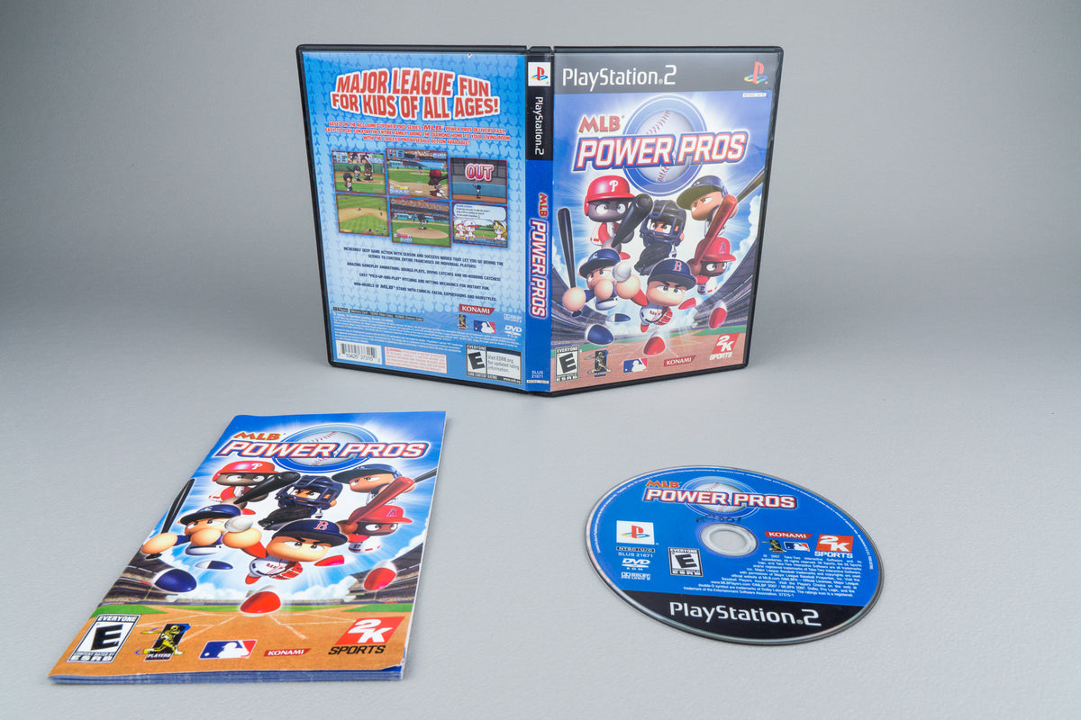 MLB Power Pros PlayStation 2 PS2 OVP CIB NTSC-U/C