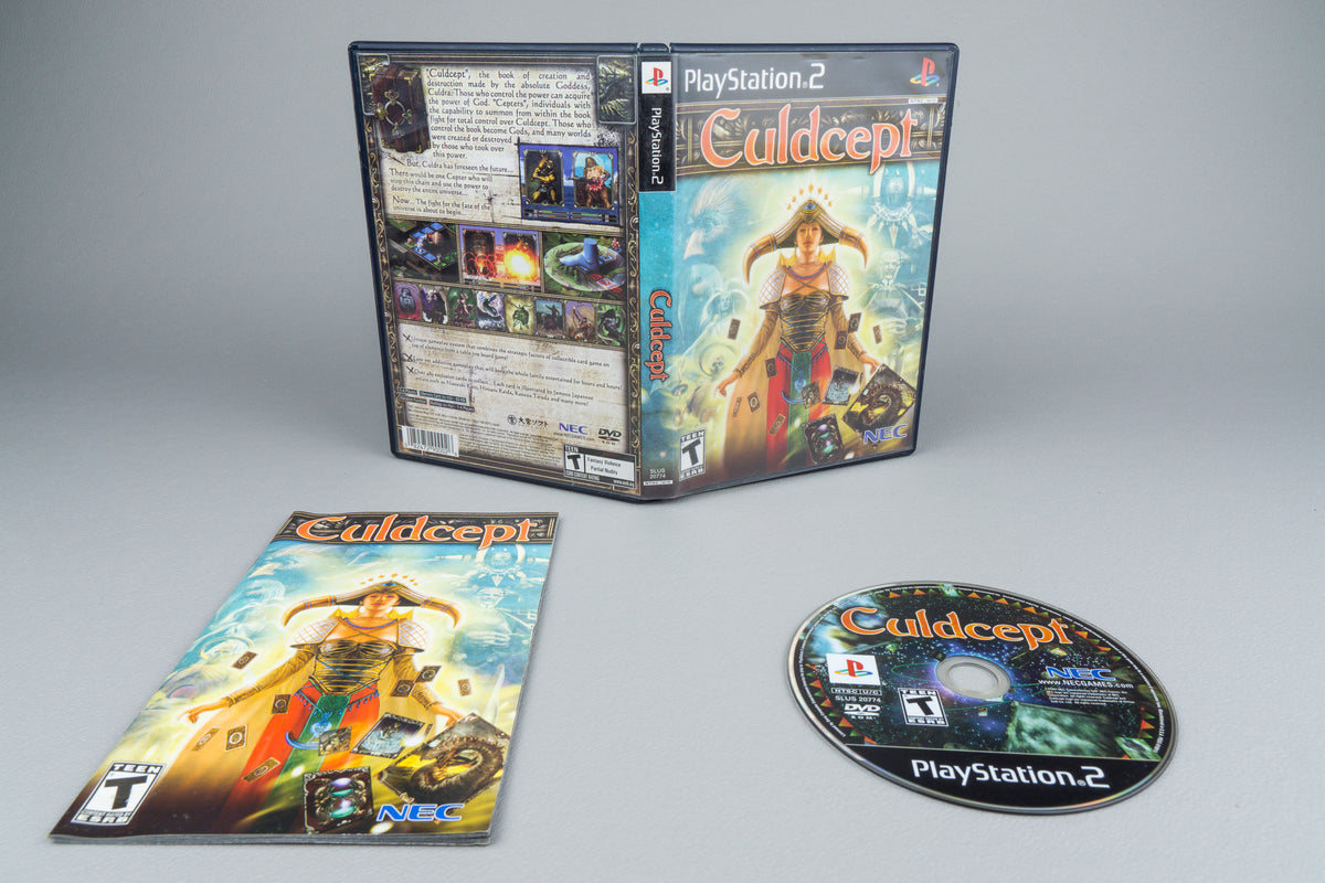 Culdcept PlayStation 2 PS2 OVP CIB NTSC-U/C
