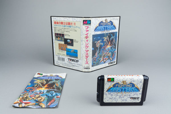 Fighting Masters Sega Mega Drive OVP CIB NTSC-J