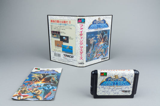 Fighting Masters Sega Mega Drive OVP CIB NTSC-J