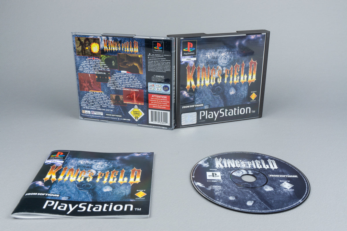 King's Field PlayStation 1 PS1 OVP CIB PAL