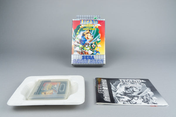 Legend of Illusion Starring Mickey Mouse Sega Game Gear OVP CIB