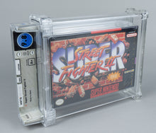 Super Street Fighter 2 Super Nintendo SNES Sealed Neu WATA 9.8 A+