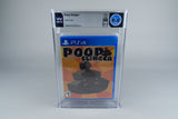 Poop Slinger PlayStation 4 PS4 Sealed Neu WATA 9.6 A++ Limited Rare Games