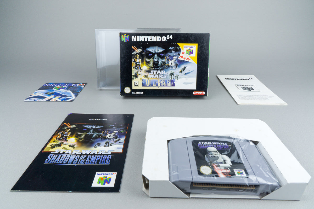 Star Wars: Shadows of the Empire Nintendo 64 N64 CIB OVP