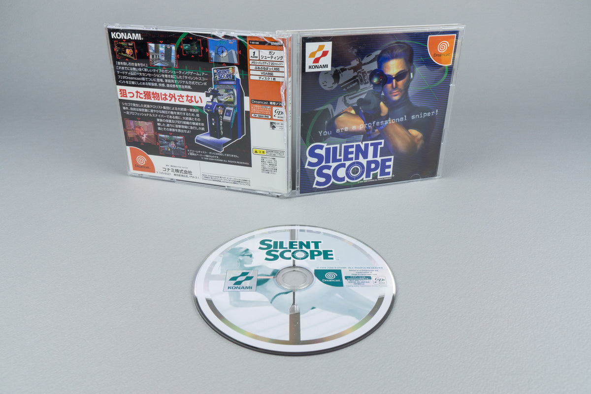 Silent Scope Sega Dreamcast OVP CIB NTSC-J
