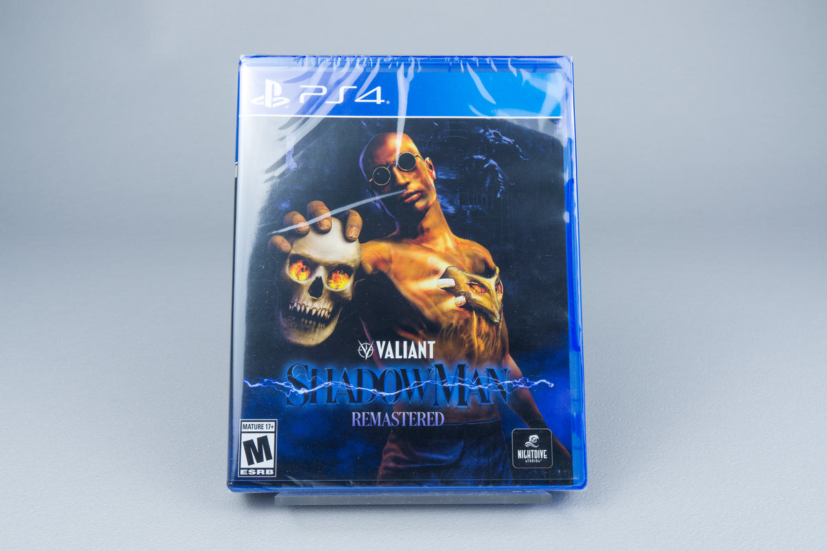 Shadow Man Remastered PlayStation 4 PS4 Neu Sealed Limited Run #439