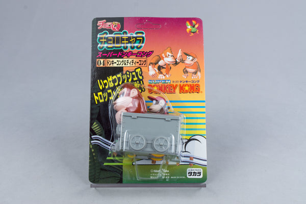 Choro-Q Charo-Chara Super Donkey Kong Nr. 04 – Donkey Kong & Diddy Kong Neu NIB