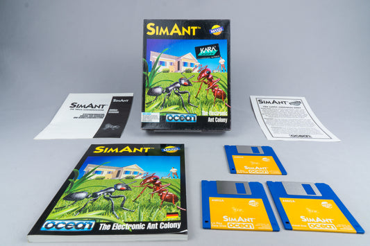 SimAnt Amiga OVP CIB Sim Ant