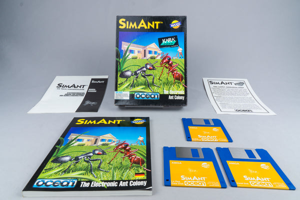 SimAnt Amiga OVP CIB Sim Ant