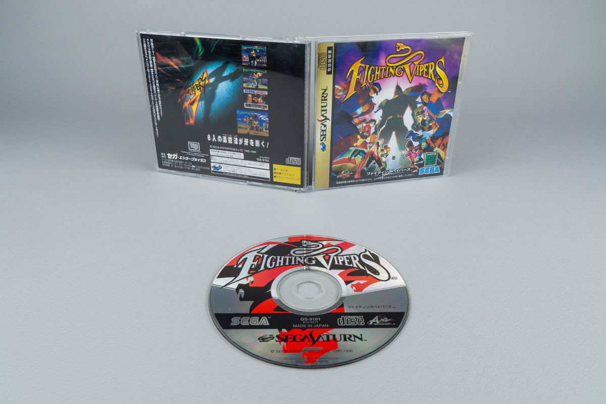 Fighting Vipers Sega Saturn OVP CIB NTSC-J