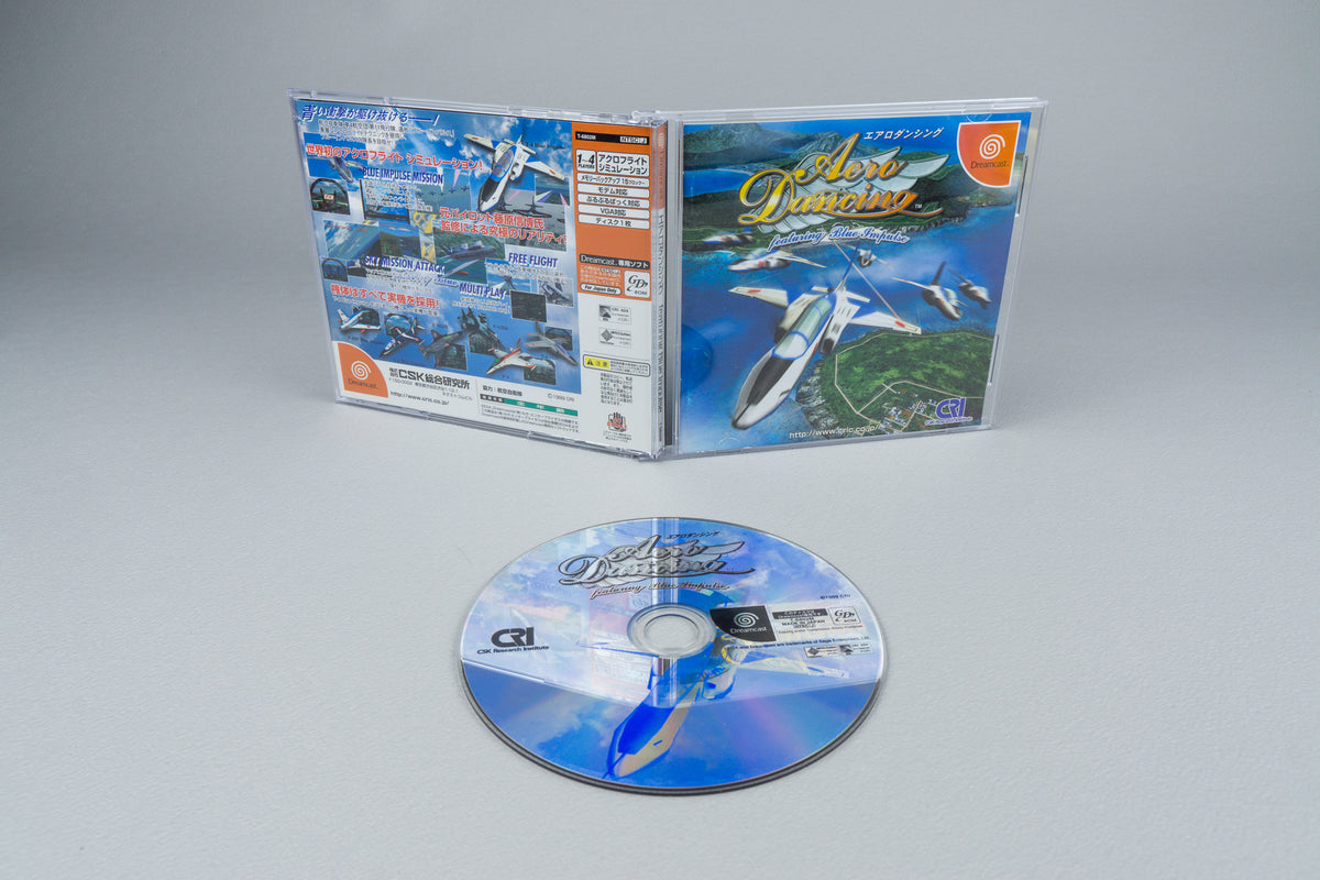 Aero Dancing featuring Blue Impulse Sega Dreamcast OVP CIB NTSC-J #2