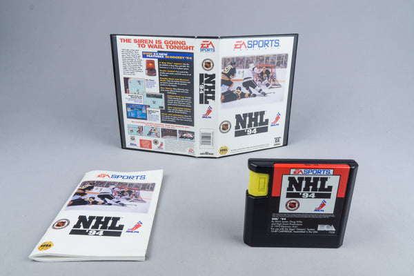 NHL '94 Sega Genesis OVP CIB NTSC-U/C