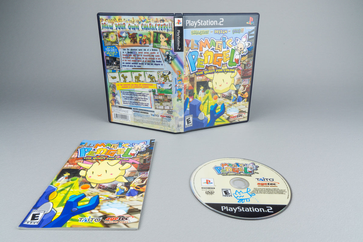 Magic Pengel: The Quest for Color PlayStation 2 PS2 NTSC-U/C