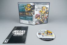Metal Saga PlayStation 2 PS2 OVP CIB Registration Card NTSC-U/C