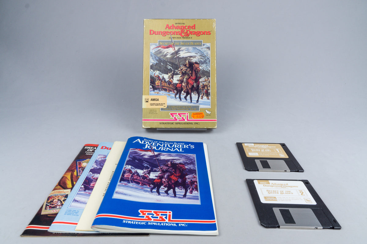 Advanced Dungeons & Dragons: Secret of the Silver Blades Amiga OVP CIB