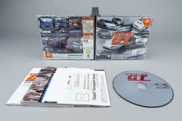 Sega GT Homologation Special Sega Dreamcast OVP CIB Reg NTSC-J