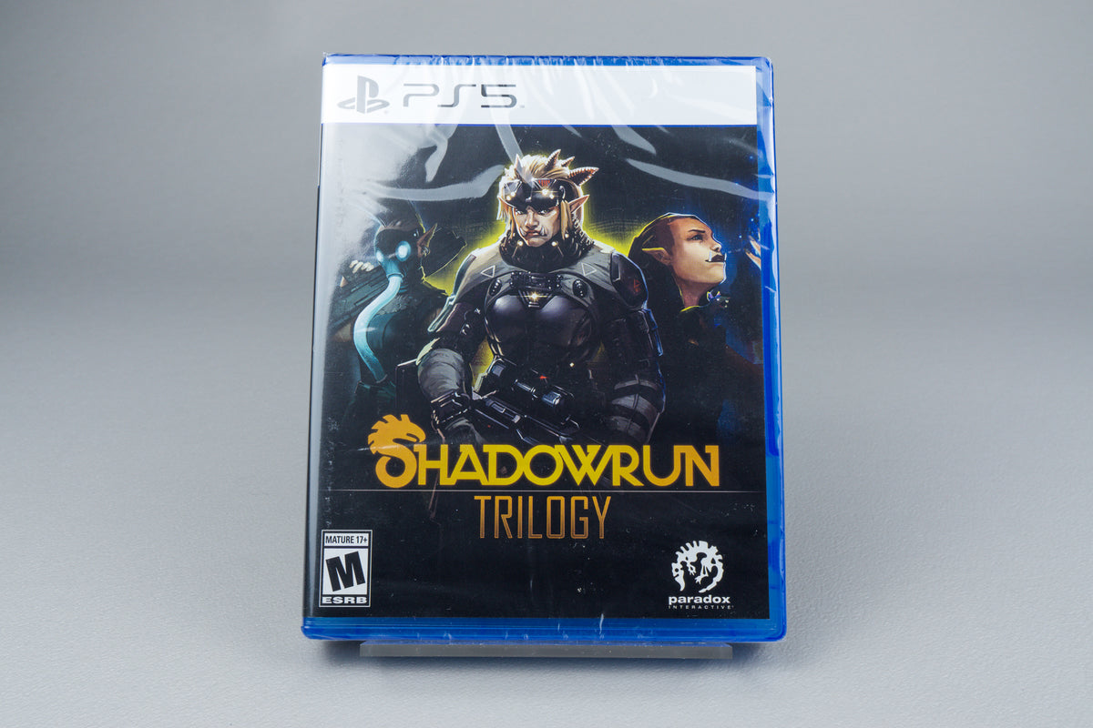 Shadowrun Trilogy PlayStation 5 PS5 Neu Sealed Limited Run #038