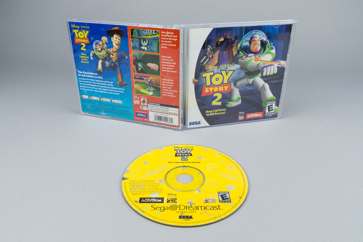 Toy Story 2: Buzz Lightyear to the Rescue! Sega Dreamcast OVP CIB NTSC-U/C