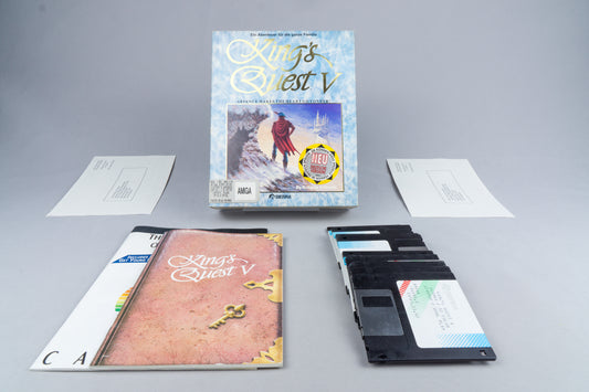 King's Quest V Amiga OVP CIB