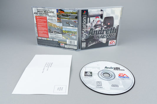 Andretti Racing PlayStation 1 PS1 OVP NTSC-U/C #1