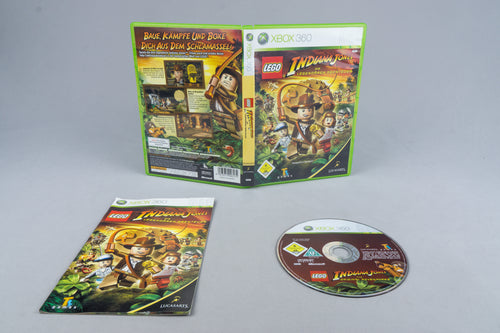 LEGO Indiana Jones: Die legendären Abenteuer Microsoft Xbox 360 OVP CIB PAL