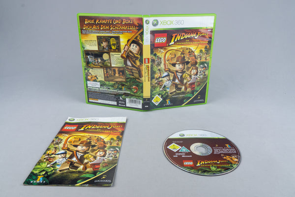 LEGO Indiana Jones: Die legendären Abenteuer Microsoft Xbox 360 OVP CIB PAL