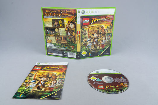 LEGO Indiana Jones: Die legendären Abenteuer Microsoft Xbox 360 OVP CIB PAL
