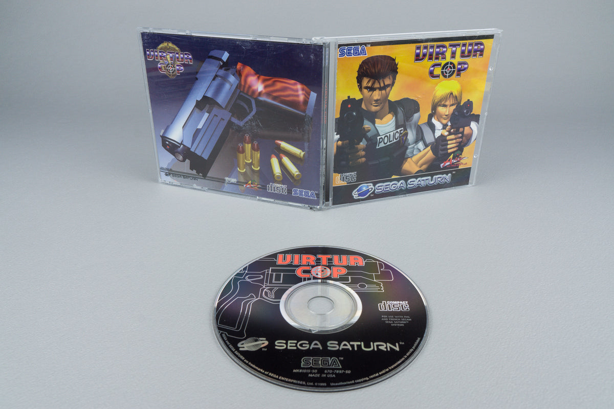 Virtua Cop Sega Saturn OVP PAL