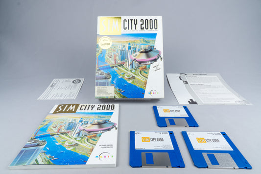 Sim City 2000 Amiga A1200 / A4000 OVP CIB