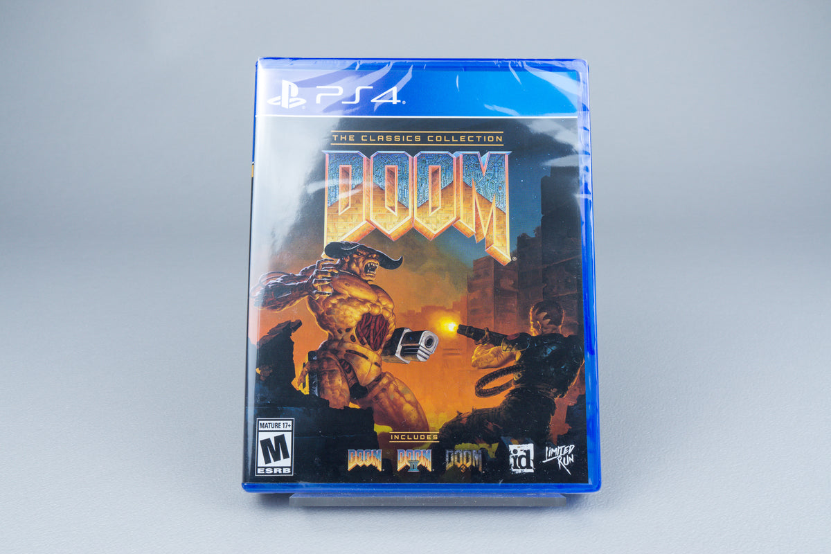 DOOM: The Classics Collection PlayStation 4 PS4 Neu Sealed Limited Run #395