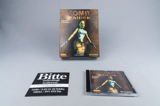 Tomb Raider featuring Lara Croft PC OVP CIB Big Box