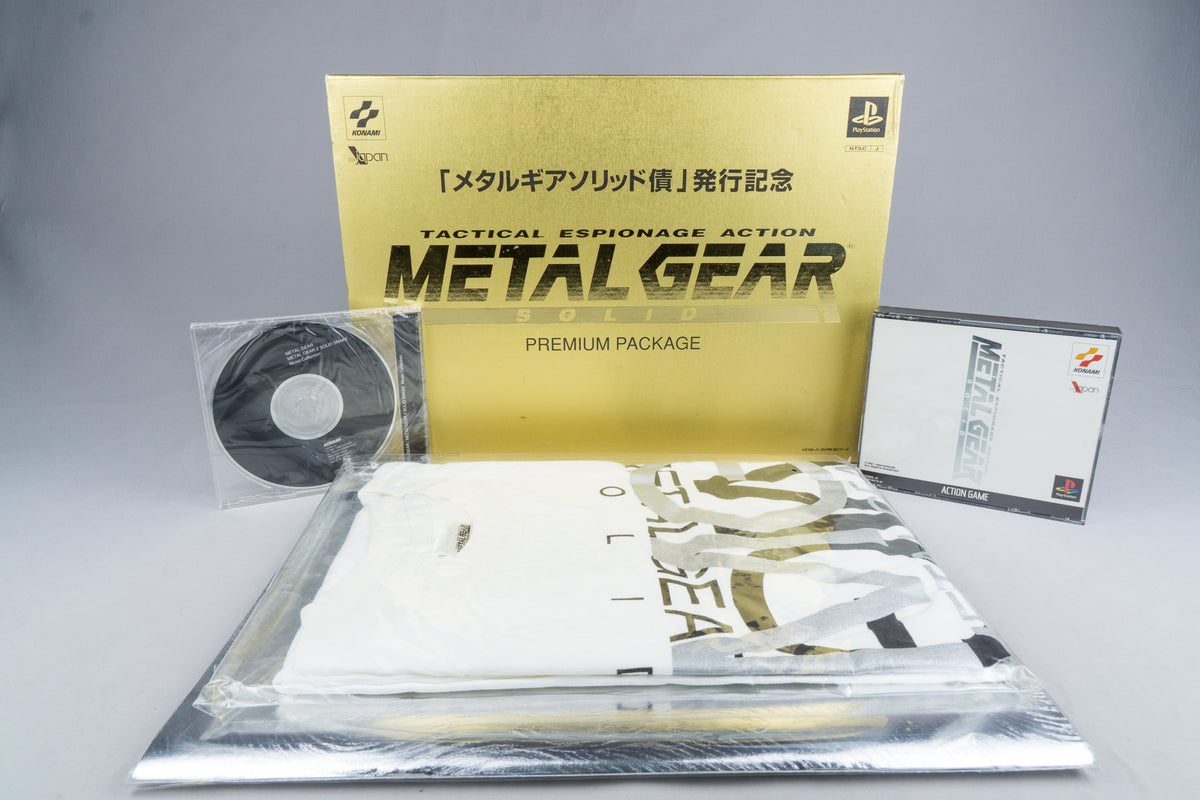 Metal Gear Solid - Premium Package Shareholder PlayStation 1 PS1 OVP CIB NTSC-J