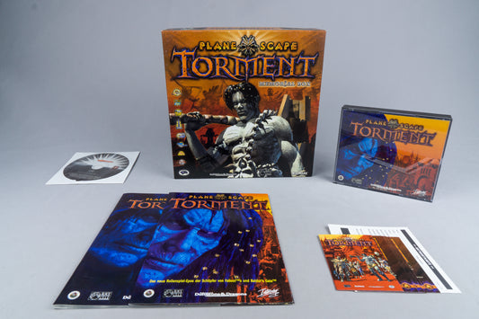 Planescape Torment - Memorial Box PC OVP CIB Sammelkarten