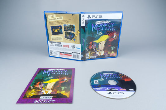 Return to Monkey Island PlayStation 5 PS5 OVP CIB Limited Run