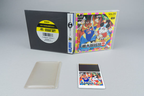 Momotaro Densetsu Turbo PC Engine HuCard OVP CIB NTSC-J #2