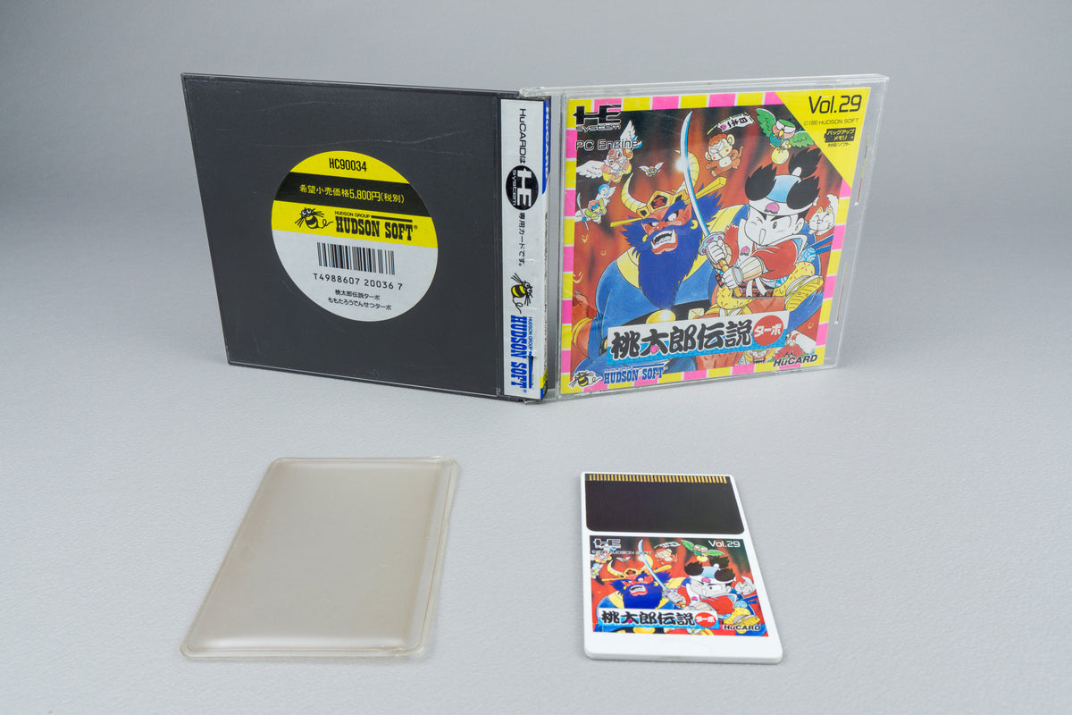 Momotaro Densetsu Turbo PC Engine HuCard OVP CIB NTSC-J #2