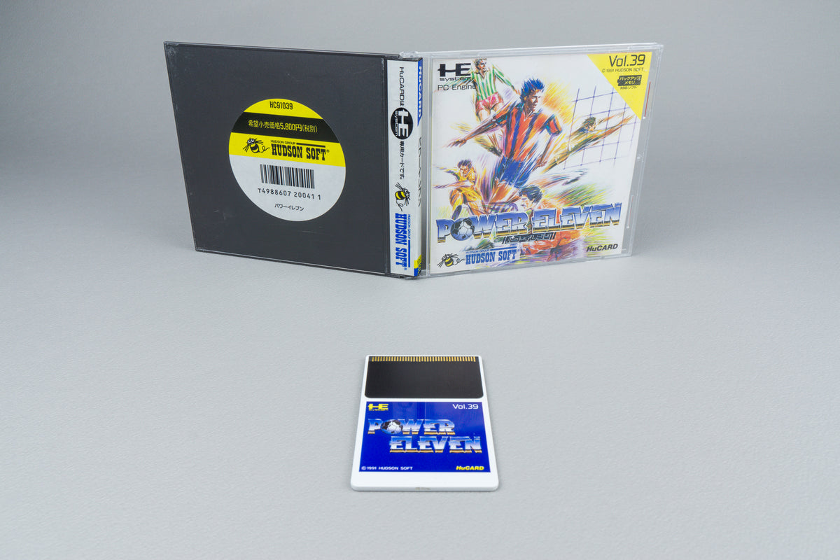 Power Eleven PC Engine HuCard OVP CIB NTSC-J #2