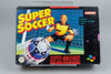 Super Soccer Super Nintendo SNES OVP PAL