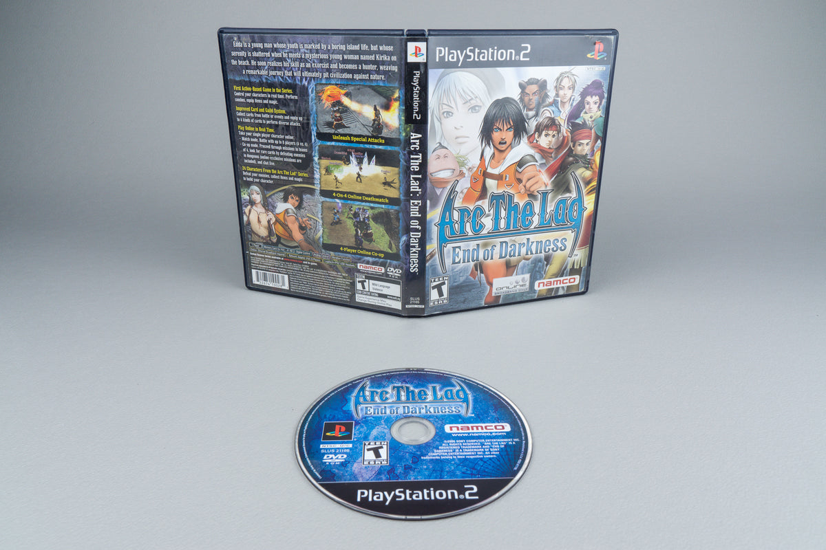 Arc the Lad: End of Darkness PlayStation 2 PS2 OVP NTSC-U/C