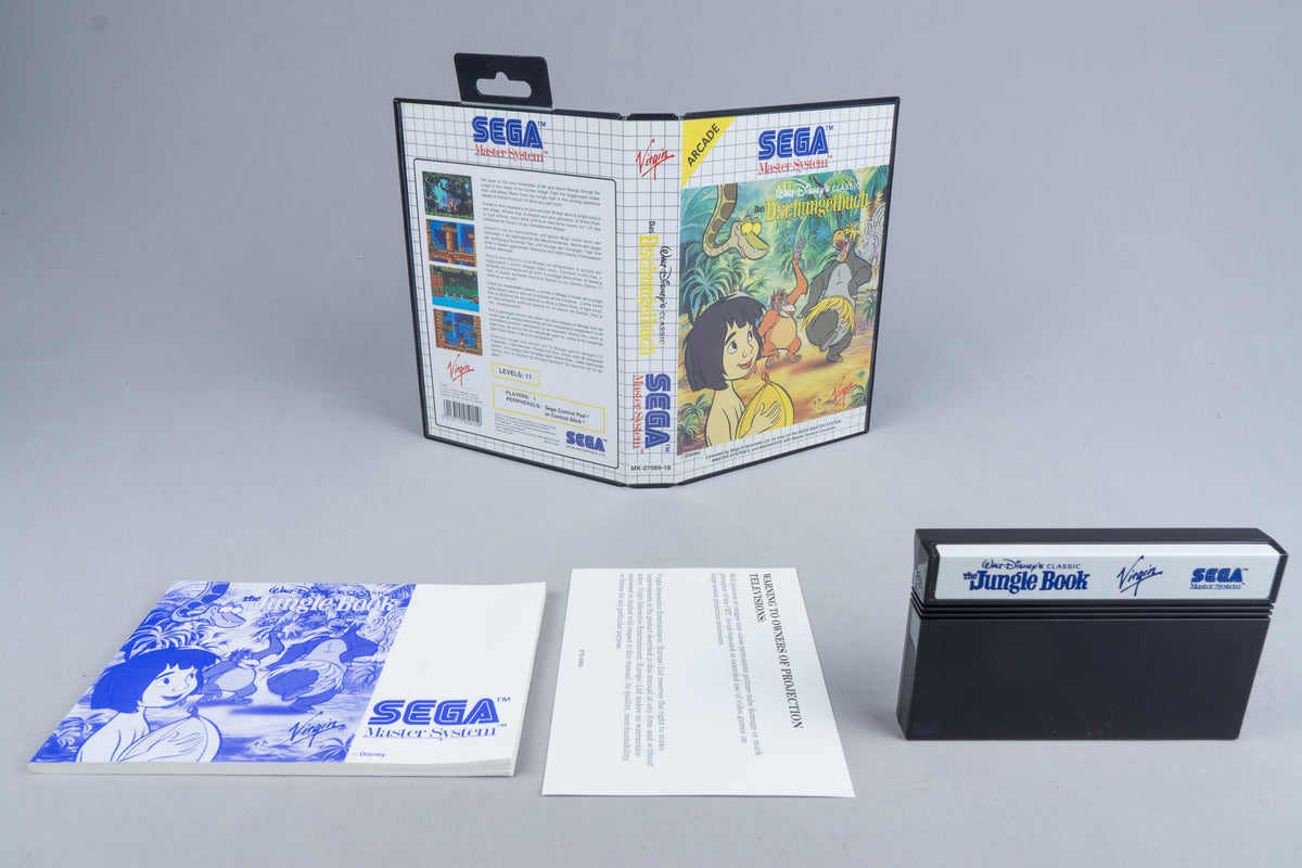Disney's Das Dschungelbuch Sega Master System OVP CIB PAL