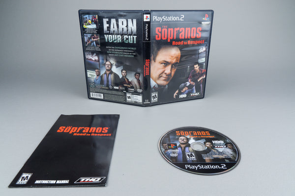The Sopranos: Road to Respect PlayStation 2 PS2 OVP CIB NTSC-U/C