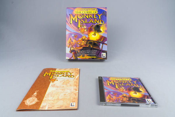 The Curse of Monkey Island PC OVP CIB Big Box