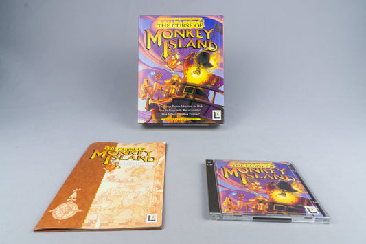 The Curse of Monkey Island PC OVP CIB Big Box
